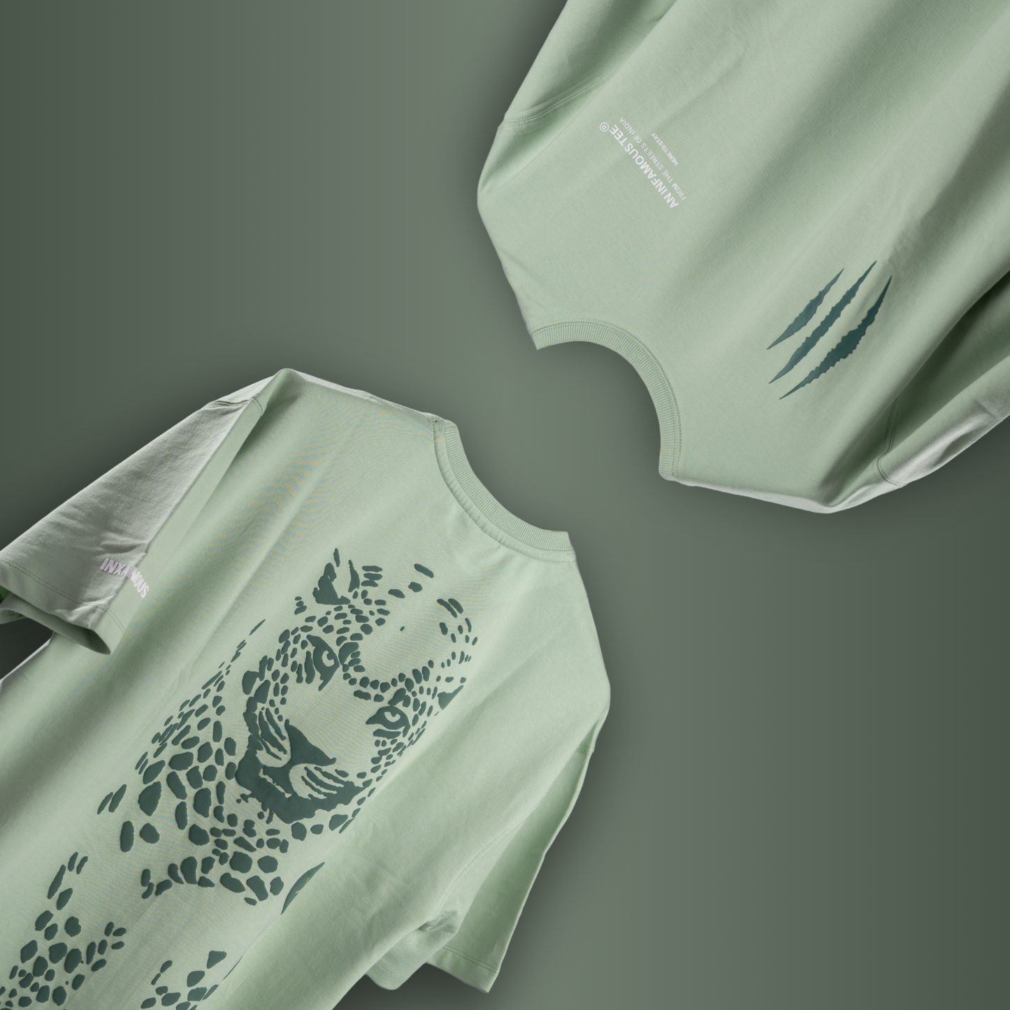 Green Leopard Tee