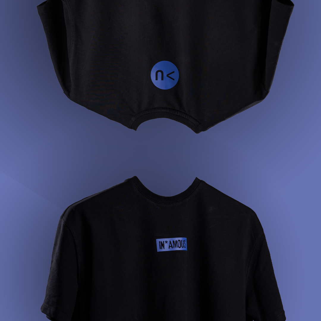 Black Minimal Tee